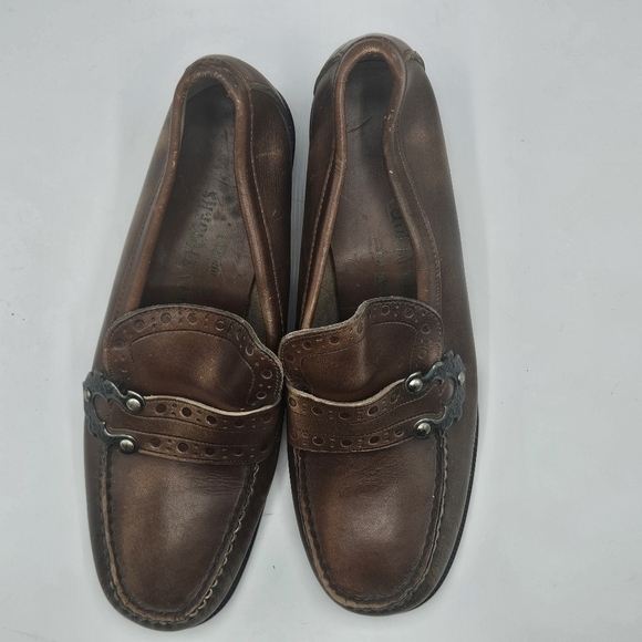 Mens Jolly Rogers by Sebago leather loafers size 10B main image 9